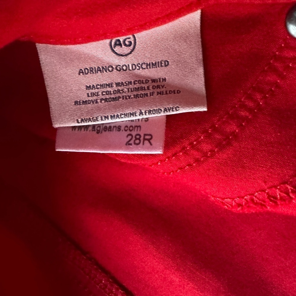 AG the Abbey ankle mid-rise supper skinny size 28R - Picture 4 of 5